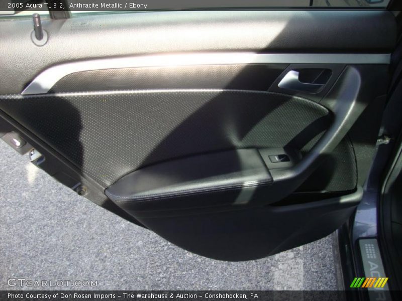 Anthracite Metallic / Ebony 2005 Acura TL 3.2