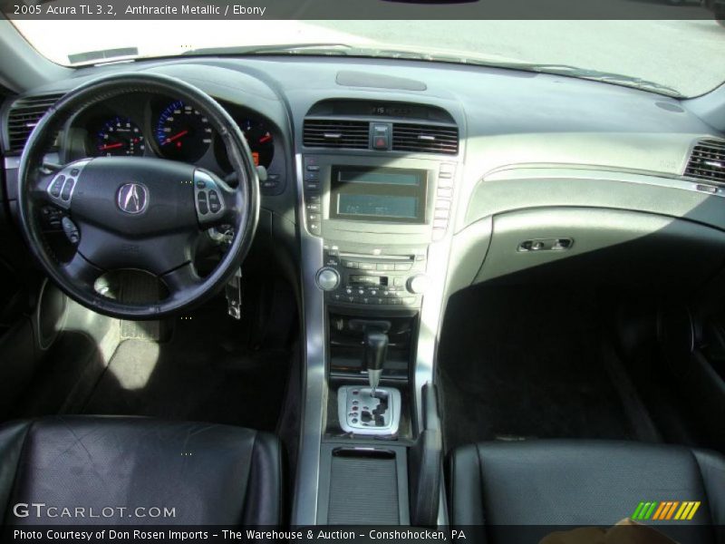 Anthracite Metallic / Ebony 2005 Acura TL 3.2