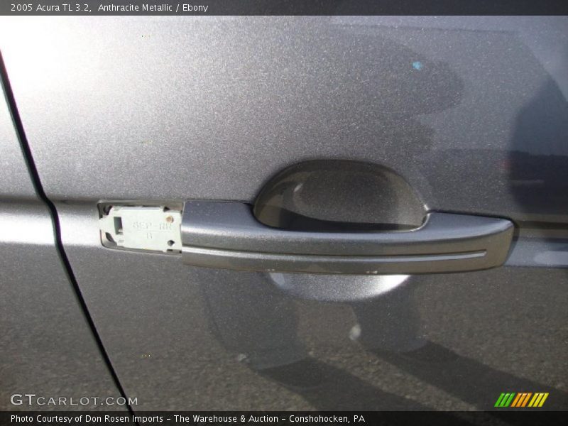 Anthracite Metallic / Ebony 2005 Acura TL 3.2