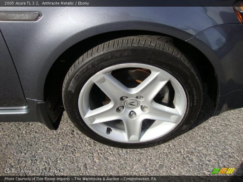 Anthracite Metallic / Ebony 2005 Acura TL 3.2