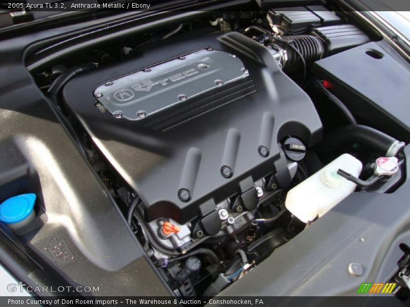 Anthracite Metallic / Ebony 2005 Acura TL 3.2