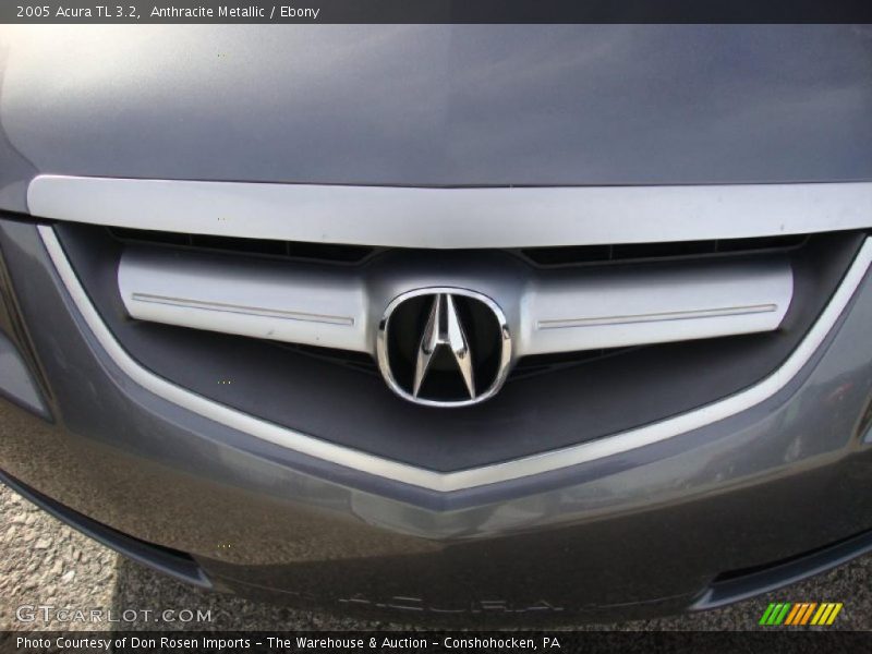Anthracite Metallic / Ebony 2005 Acura TL 3.2