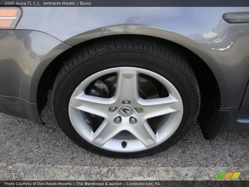 Anthracite Metallic / Ebony 2005 Acura TL 3.2