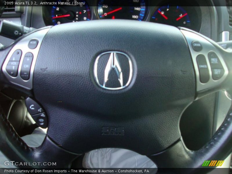 Anthracite Metallic / Ebony 2005 Acura TL 3.2