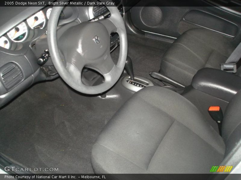 Bright Silver Metallic / Dark Slate Gray 2005 Dodge Neon SXT