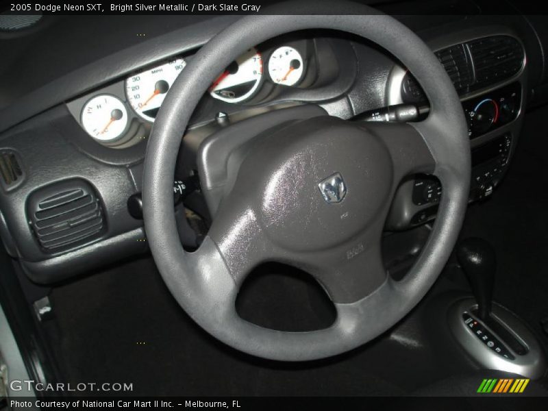 Bright Silver Metallic / Dark Slate Gray 2005 Dodge Neon SXT