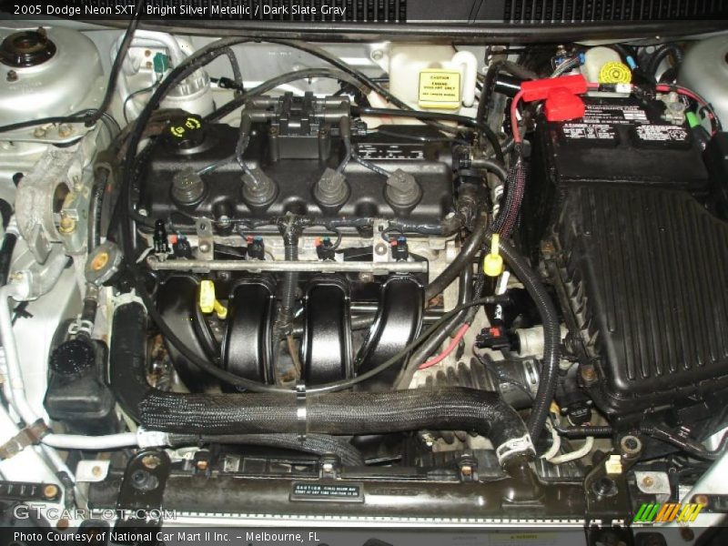 Bright Silver Metallic / Dark Slate Gray 2005 Dodge Neon SXT