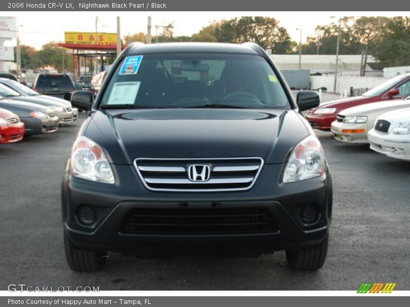Nighthawk Black Pearl / Black 2006 Honda CR-V LX