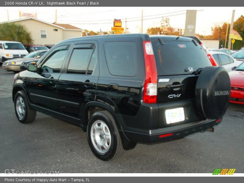 Nighthawk Black Pearl / Black 2006 Honda CR-V LX