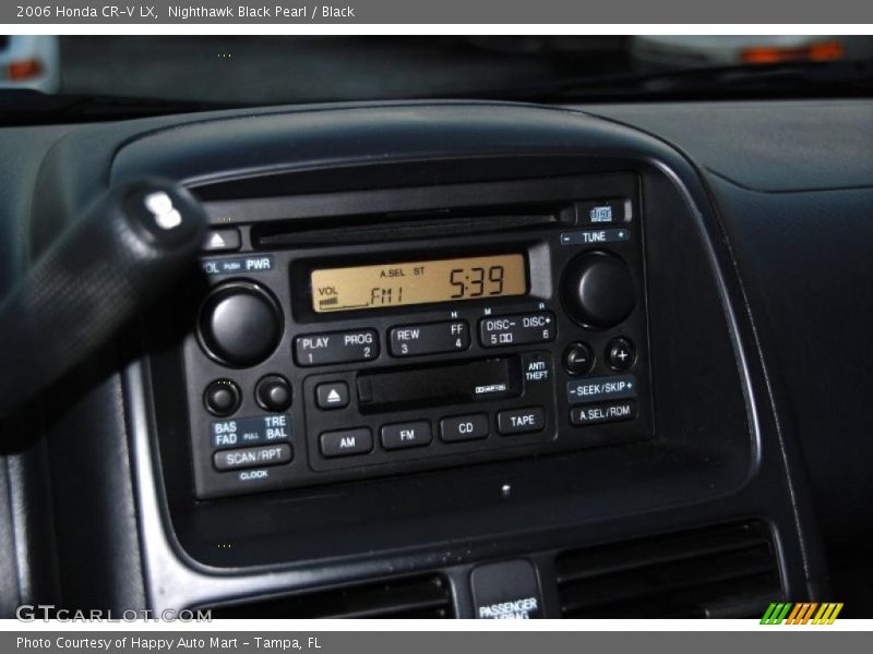 Nighthawk Black Pearl / Black 2006 Honda CR-V LX