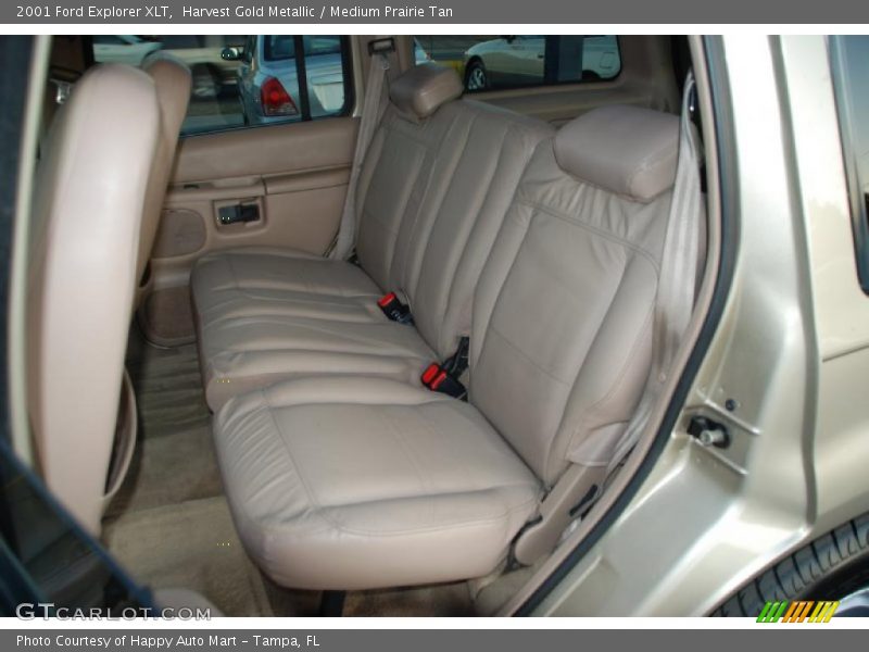 Harvest Gold Metallic / Medium Prairie Tan 2001 Ford Explorer XLT
