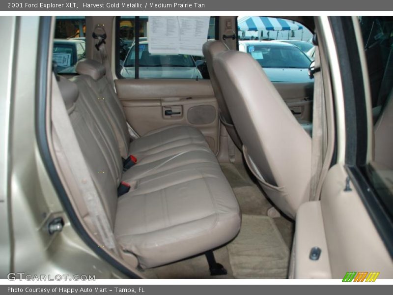Harvest Gold Metallic / Medium Prairie Tan 2001 Ford Explorer XLT
