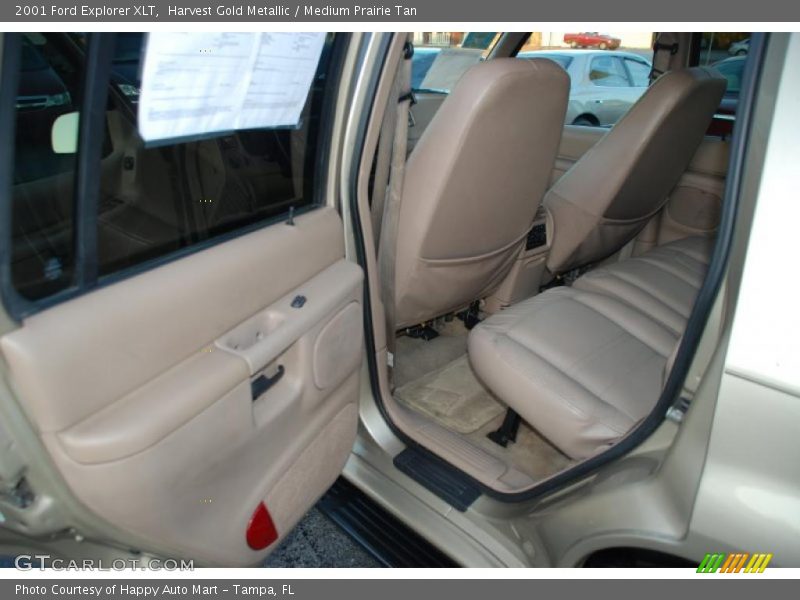 Harvest Gold Metallic / Medium Prairie Tan 2001 Ford Explorer XLT