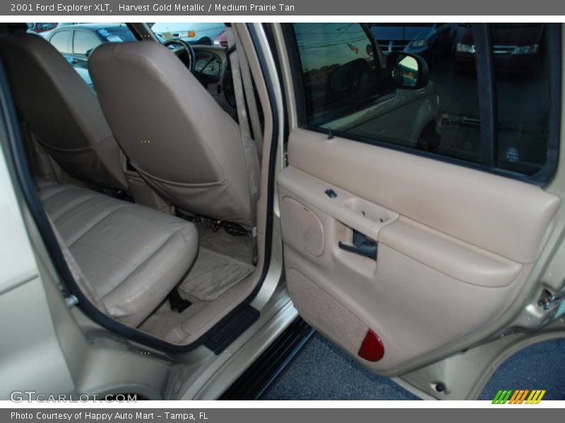 Harvest Gold Metallic / Medium Prairie Tan 2001 Ford Explorer XLT