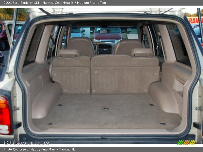Harvest Gold Metallic / Medium Prairie Tan 2001 Ford Explorer XLT