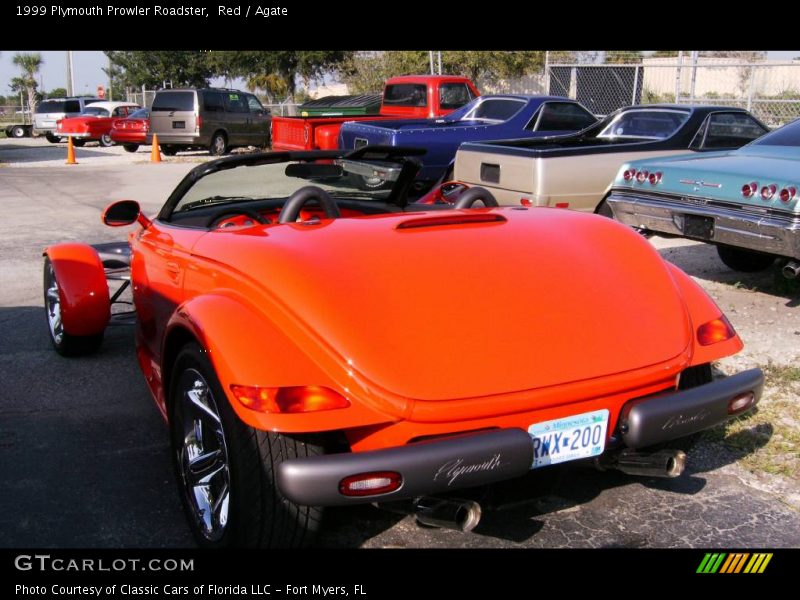 Red / Agate 1999 Plymouth Prowler Roadster