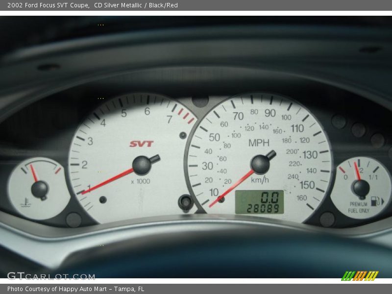  2002 Focus SVT Coupe SVT Coupe Gauges