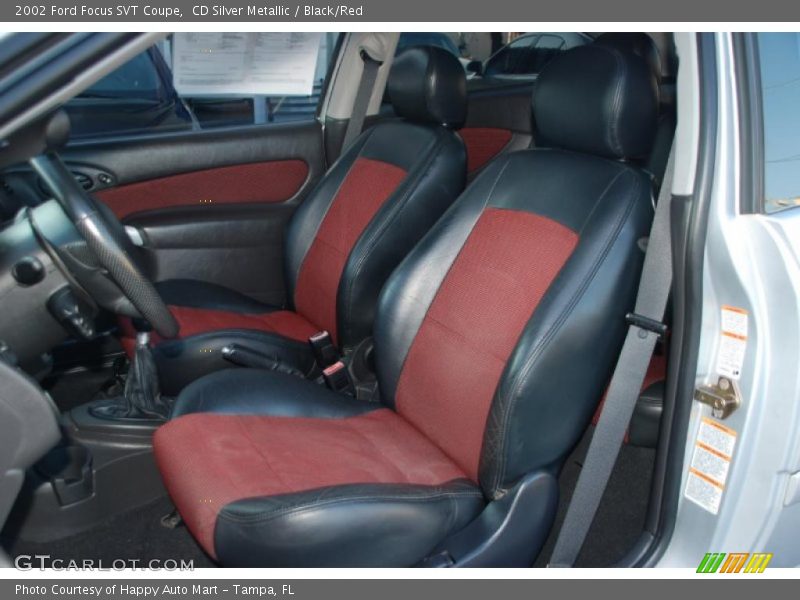  2002 Focus SVT Coupe Black/Red Interior
