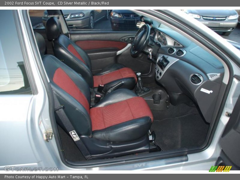  2002 Focus SVT Coupe Black/Red Interior
