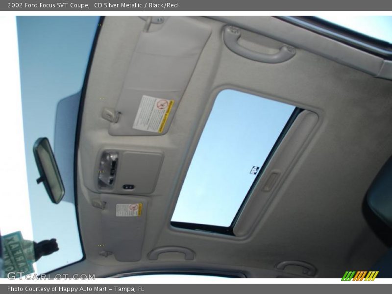Sunroof of 2002 Focus SVT Coupe