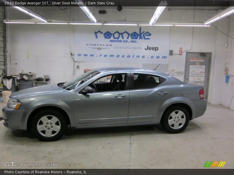 Silver Steel Metallic / Dark Slate Gray 2010 Dodge Avenger SXT