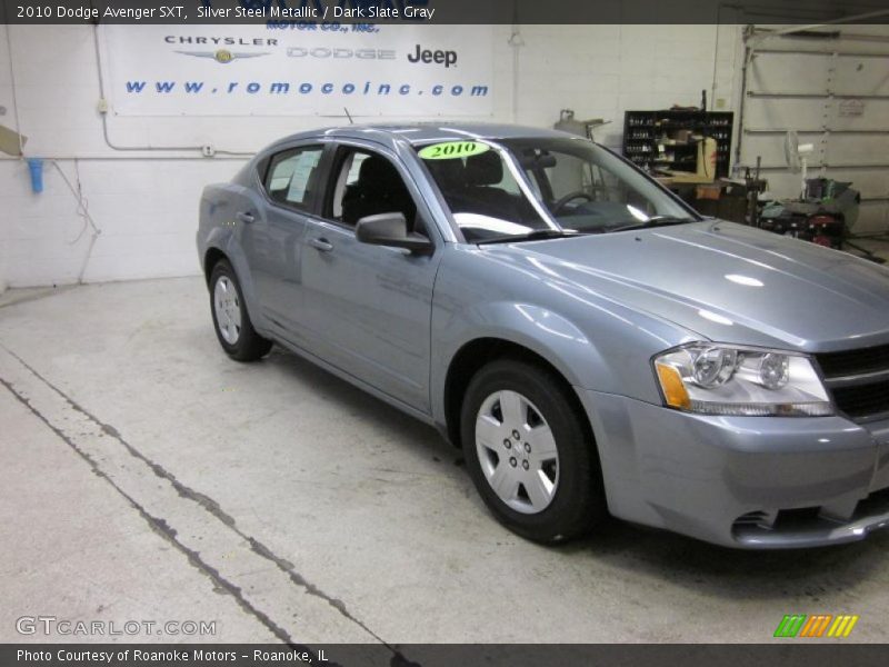 Silver Steel Metallic / Dark Slate Gray 2010 Dodge Avenger SXT