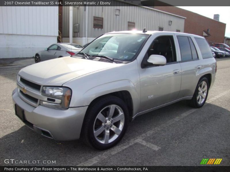 Silverstone Metallic / Ebony 2007 Chevrolet TrailBlazer SS 4x4