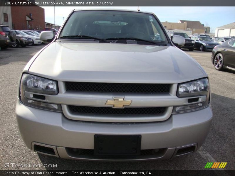 Silverstone Metallic / Ebony 2007 Chevrolet TrailBlazer SS 4x4