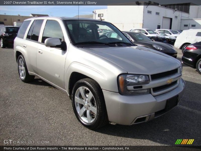 Silverstone Metallic / Ebony 2007 Chevrolet TrailBlazer SS 4x4