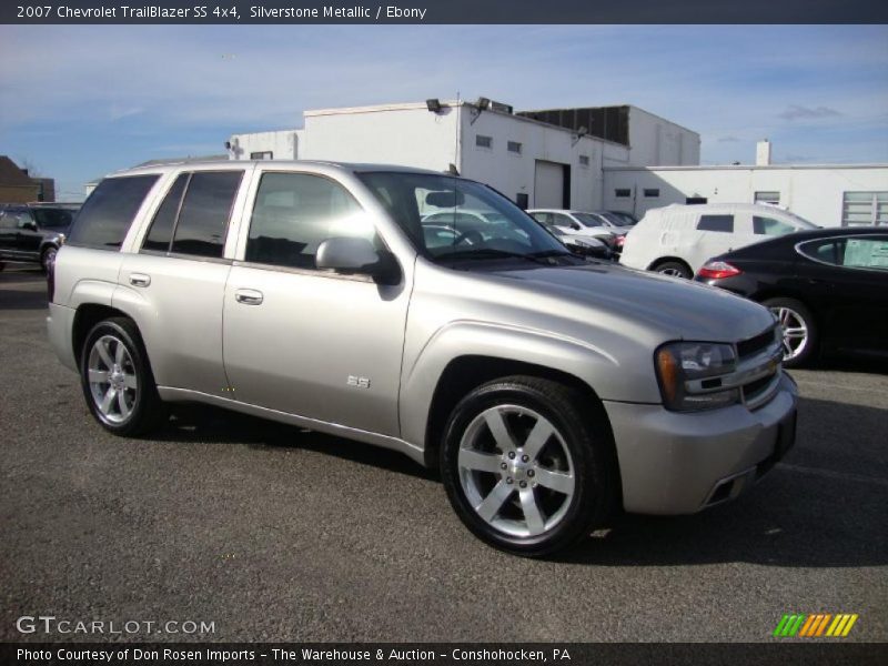 Silverstone Metallic / Ebony 2007 Chevrolet TrailBlazer SS 4x4