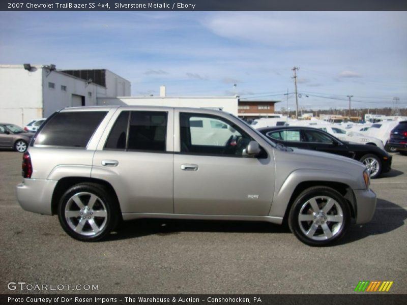 Silverstone Metallic / Ebony 2007 Chevrolet TrailBlazer SS 4x4