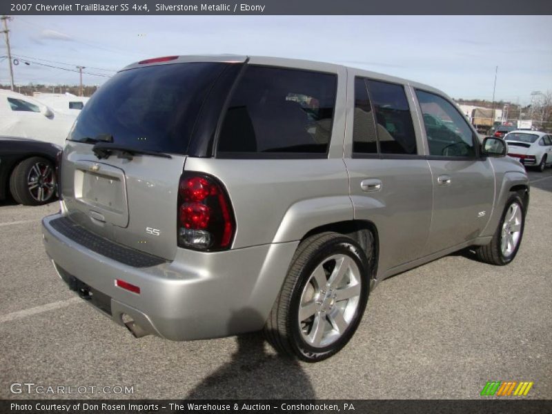 Silverstone Metallic / Ebony 2007 Chevrolet TrailBlazer SS 4x4