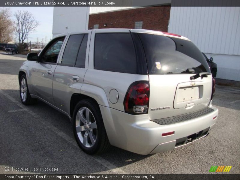 Silverstone Metallic / Ebony 2007 Chevrolet TrailBlazer SS 4x4