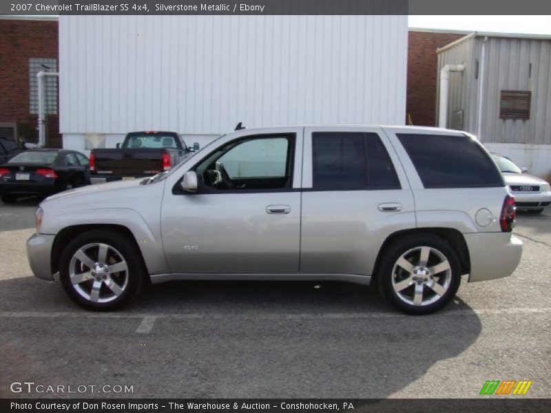 Silverstone Metallic / Ebony 2007 Chevrolet TrailBlazer SS 4x4