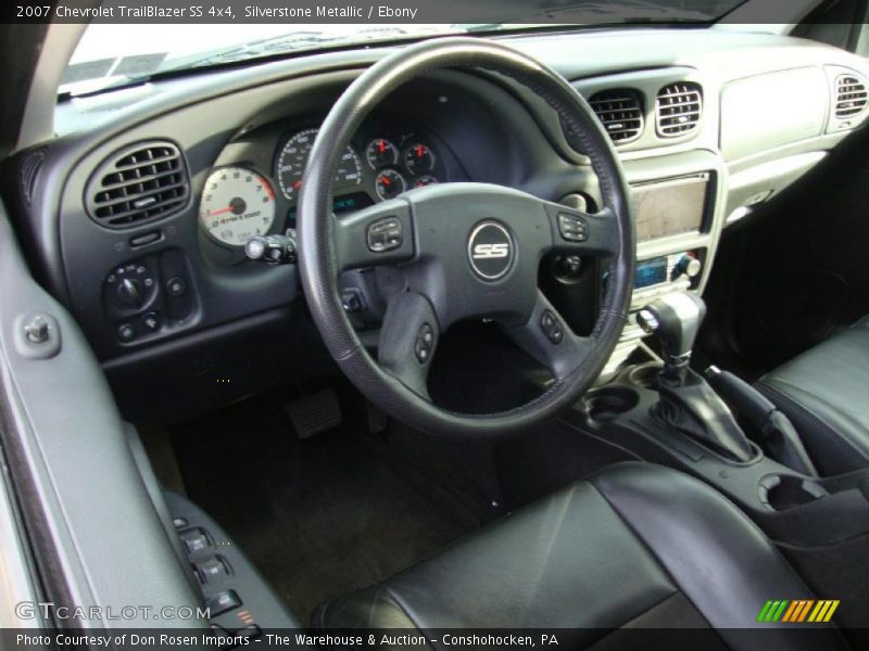 Silverstone Metallic / Ebony 2007 Chevrolet TrailBlazer SS 4x4
