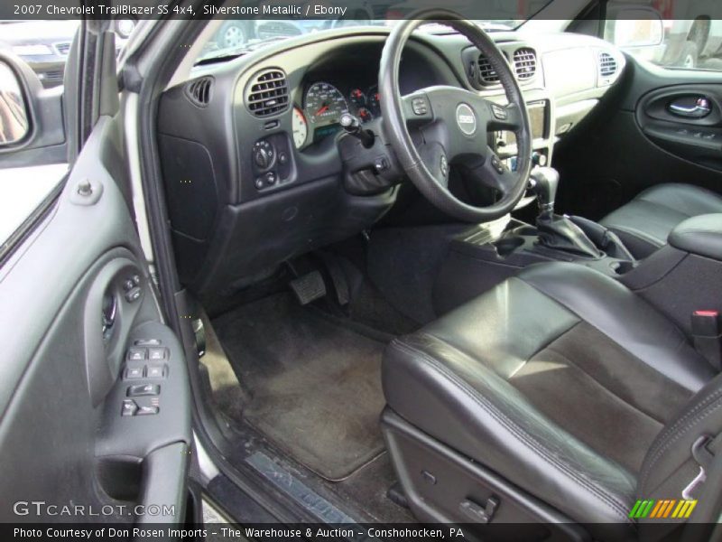 Silverstone Metallic / Ebony 2007 Chevrolet TrailBlazer SS 4x4