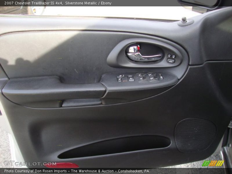 Silverstone Metallic / Ebony 2007 Chevrolet TrailBlazer SS 4x4