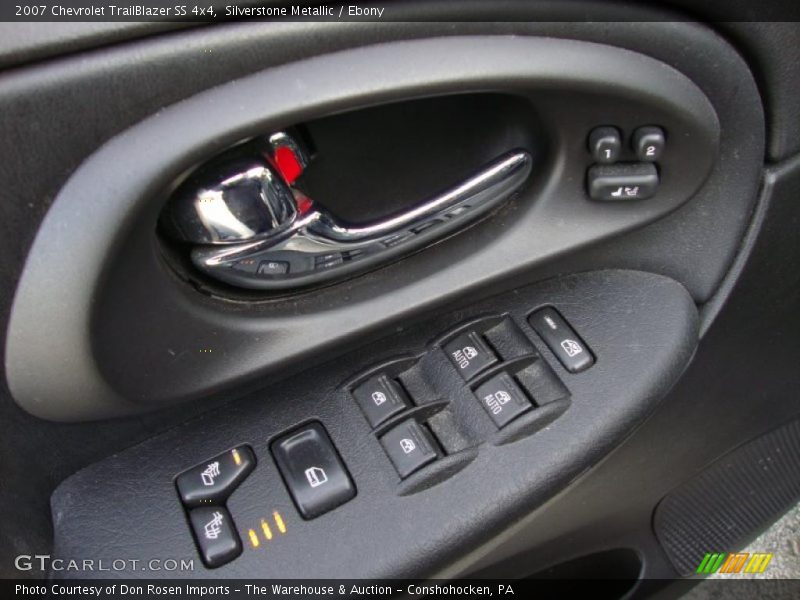 Silverstone Metallic / Ebony 2007 Chevrolet TrailBlazer SS 4x4