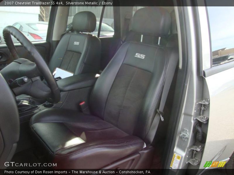 Silverstone Metallic / Ebony 2007 Chevrolet TrailBlazer SS 4x4