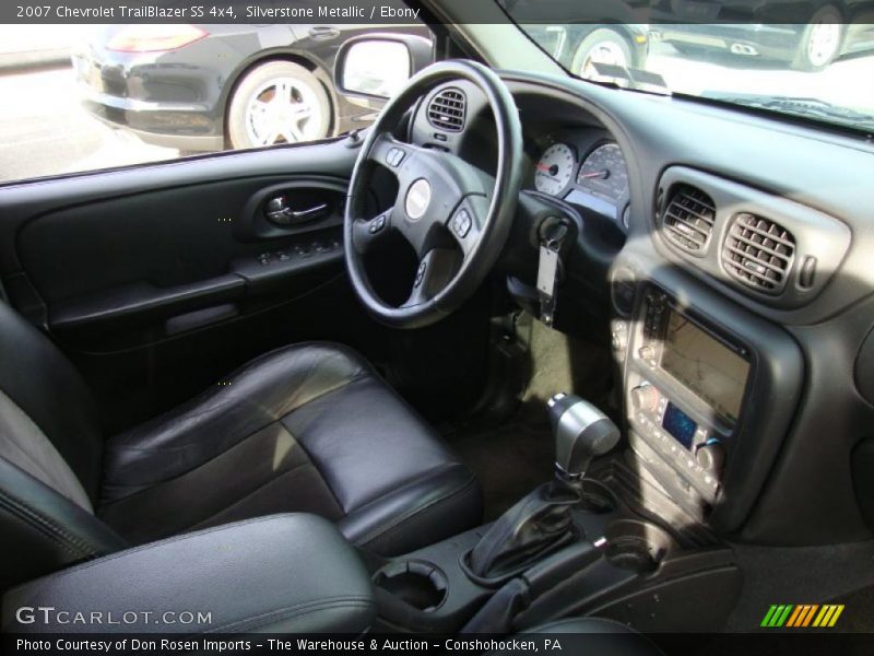 Silverstone Metallic / Ebony 2007 Chevrolet TrailBlazer SS 4x4