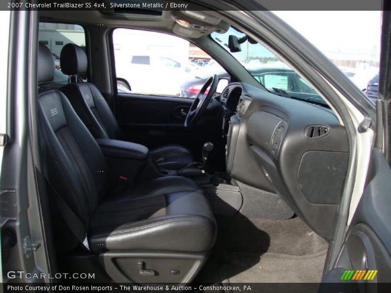 Silverstone Metallic / Ebony 2007 Chevrolet TrailBlazer SS 4x4