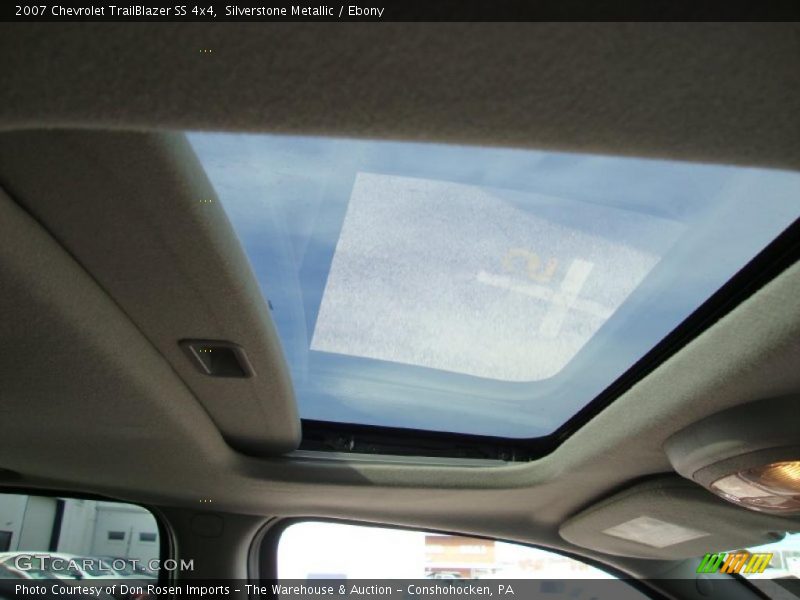 Silverstone Metallic / Ebony 2007 Chevrolet TrailBlazer SS 4x4
