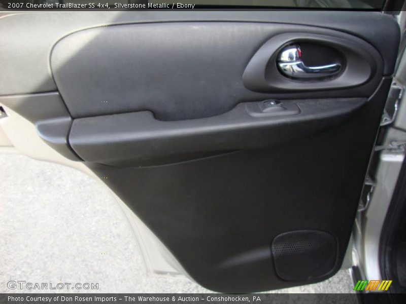 Silverstone Metallic / Ebony 2007 Chevrolet TrailBlazer SS 4x4