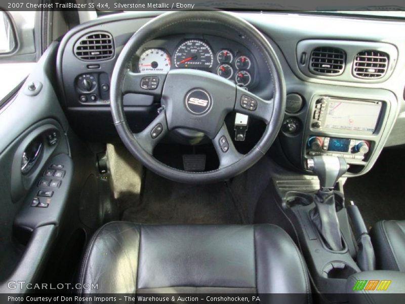 Silverstone Metallic / Ebony 2007 Chevrolet TrailBlazer SS 4x4