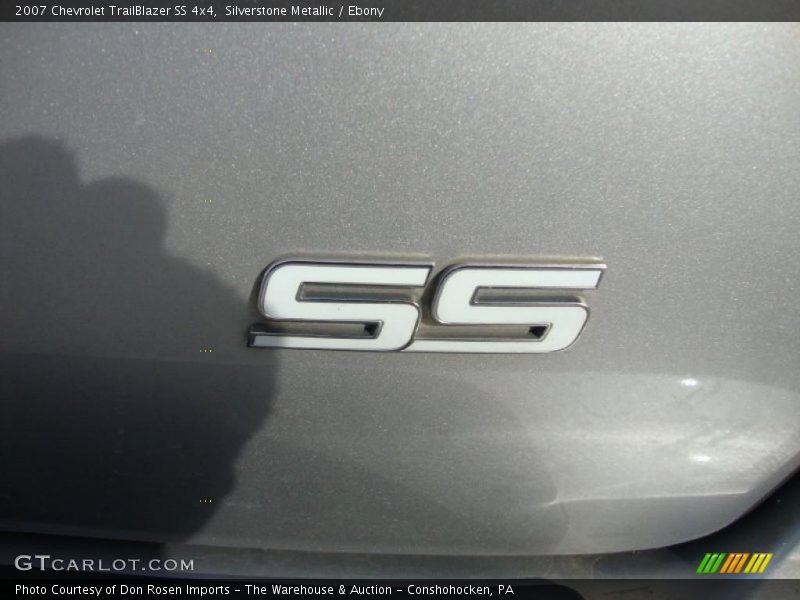 Silverstone Metallic / Ebony 2007 Chevrolet TrailBlazer SS 4x4