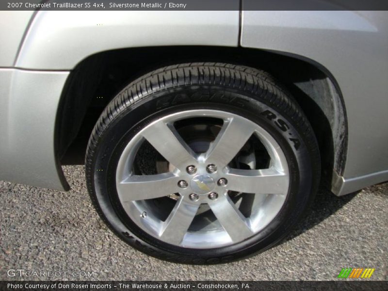 Silverstone Metallic / Ebony 2007 Chevrolet TrailBlazer SS 4x4