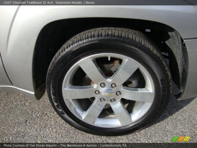 Silverstone Metallic / Ebony 2007 Chevrolet TrailBlazer SS 4x4