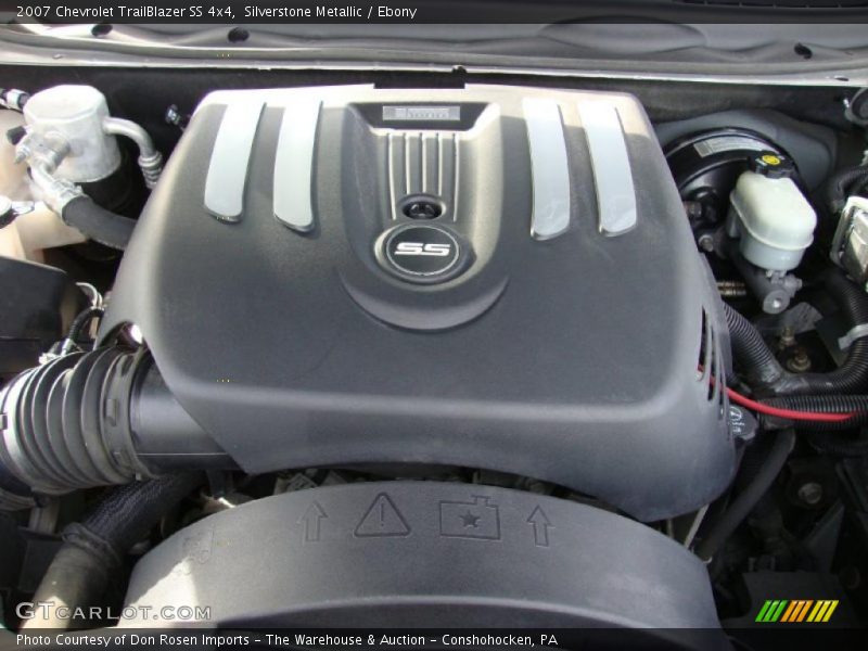 Silverstone Metallic / Ebony 2007 Chevrolet TrailBlazer SS 4x4