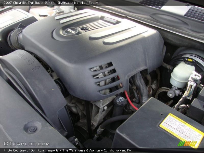 Silverstone Metallic / Ebony 2007 Chevrolet TrailBlazer SS 4x4