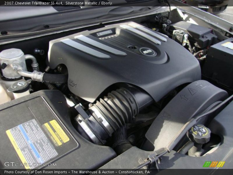 Silverstone Metallic / Ebony 2007 Chevrolet TrailBlazer SS 4x4